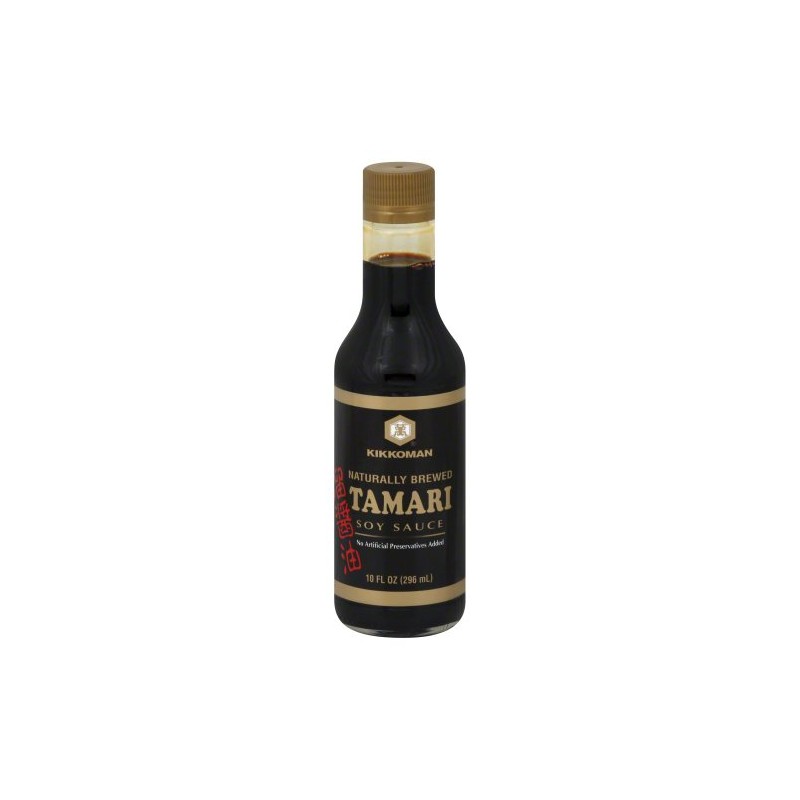 Kikkoman Soy Sauce, Tamari, 10 Ounce (Pack of 3)