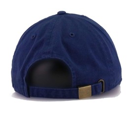 Vulcan Salute Embroidered Vintage Baseball Cap Embroidered Cotton Adjustable Distressed Dad Hat Navy