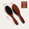 2 Pieces Wooden Bubble Combs Scalp Massage Combs Hair Styling