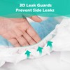 SUNKISS TrustPlus Adult Diapers with Maximum Absorbency, Unisex Disposable Incontinence