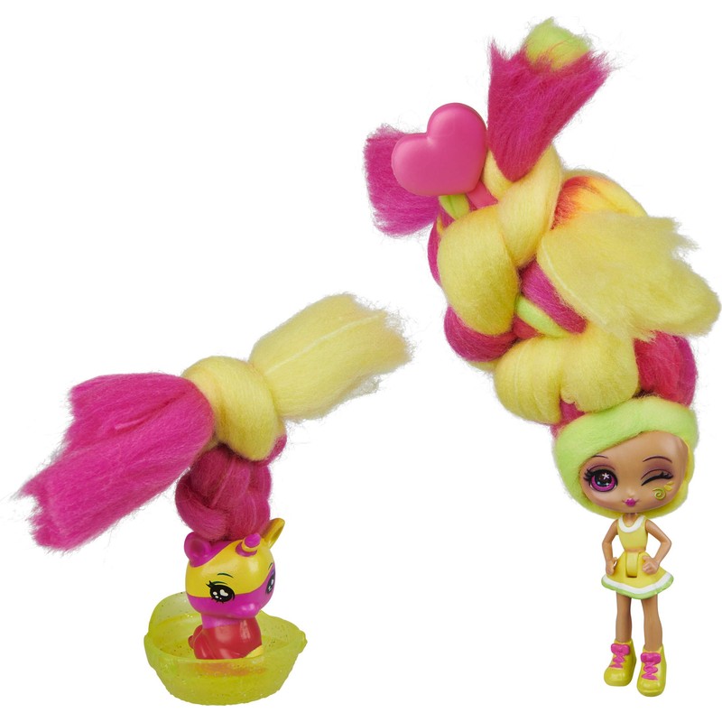 Candylocks Lemon Lou 2 Animal Hair Toy Doll