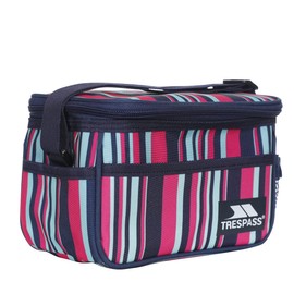 Trespass Nuko, Tropical Stripe, Small Cool Bag 3L with Internal Sealable Compartment, Blue