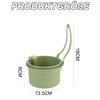 Hanging Strainer for Sink - Removable Strainer with Push Button,