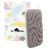 Myhomebody Esponja Ducha Doble Textura Exfoliante Baño Mujeres Corporal Lufa