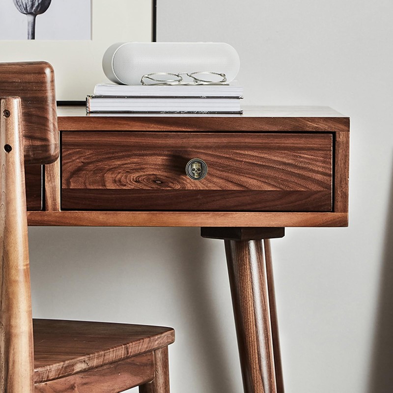 BAMI-LEE House Vintage Skull Knob, 6 pcs Single Hole Cabinets