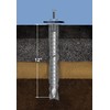 BoltHold SP12-38 Zinc Plated Steel Asphalt Anchors (12” x 5/8”)