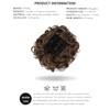 Yamel Chignon Hairpiece Curly Bun Scrunchie Extensions Synthetic Updo Combs