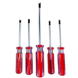5 Pieces Type U Screwdriver Sets, U Type Magnetic Screwdriver CRV Multifunctional Hand Tools U1.7, U2.0, U2.3, U2.6, U2.8