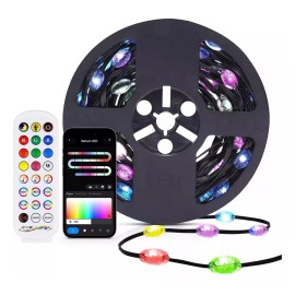 Sanwo Serie Luces Led Icrgb Usb Impermeable Control App 10m 66leds