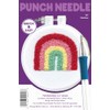 Design Works Crafts Inc. Rainbow Punch Needle Kit, White