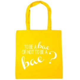 Hippowarehouse to bae ot nor to bae Tote Shopping Gym Beach Bag 42cm x38cm, 10 litres