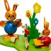 SIKORA OD13 Easter Decoration Colourful Wooden Egg Cup Easter Garden