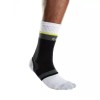 DonJoy Performance Knit Ankle Compression Sleeve - Black and Slime,
