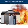 NAIBAOSD Fireproof Explosionproof Lipo Battery Bag for Lipo Battery Storage