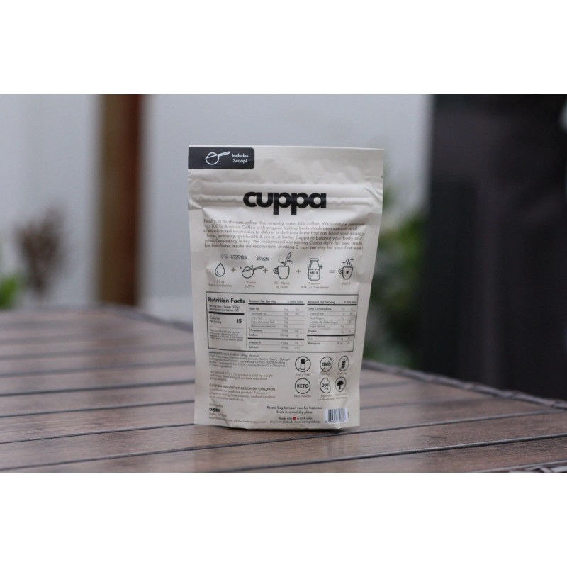 Lion Cuppa Healthy Mushroom Coffee 30 Servings Lion's Mane &