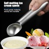 Fekey&JF Heavy Duty Ice Cream Scoop, 7 Inches Nonstick Anti-Freeze