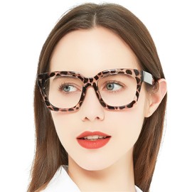 OCCI CHIARI Reading Glasses Women 1.25 Square Reader(1.0 1.25 1.5 1.75 2.0 2.25 2.5 2.75 3.0 3.5 4.0 5.0 6.0)