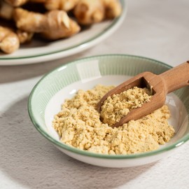 Ssarijae [Steamed Korean native ginger powder 100g] Powdered ginger tea ginger latte / 싸리재 [ 쪄서 만든 국산 토종 생강 가루 100g ] 분말 생강차 진저 라떼