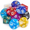 QMAY 12-Piece Polyhedral Dice Set, Table Game Dice for Dungeons
