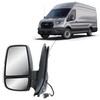 Replacement Driver Left Side Mirror Power Mirror and Heated with