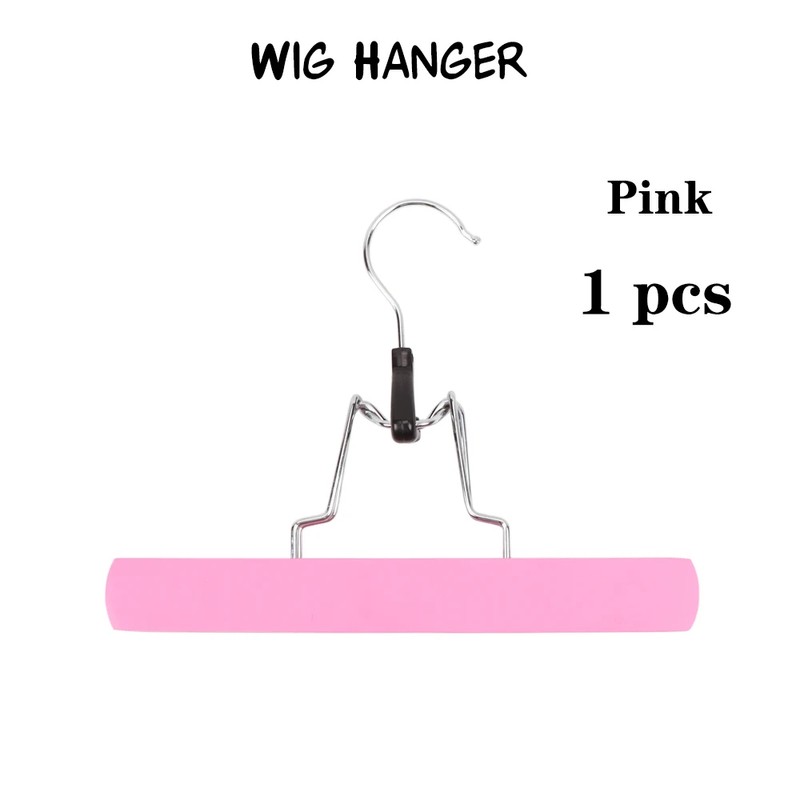 Wig Hanger for Hair Extensions & Wigs – Wooden Storage