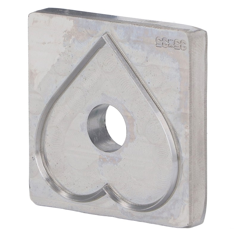 Heart Shape Cutting Die Alloy Steel Clean Cutting Surface Leather