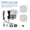 SRM210 Carburetor GT-200R Carb Kit Replacement for Echo Trimmer PE200