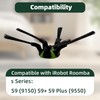 8 Pack s Series Corner-Sweeping Brush Replacement for iRobot Roomba