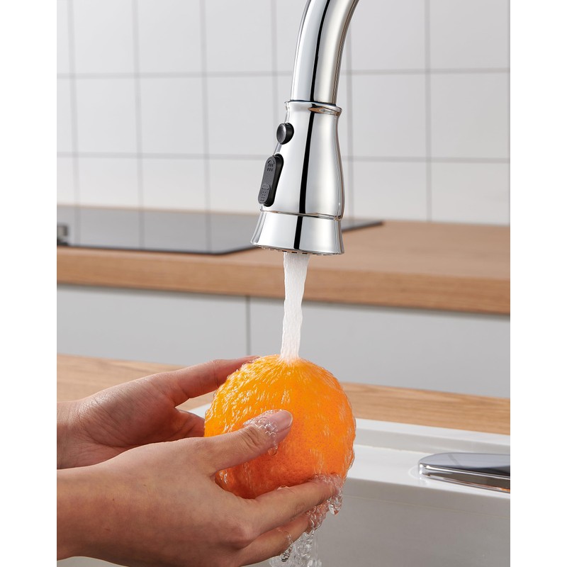 Kitchen Faucet Head Replacement, Pull Down Faucet Spray Head, 3
