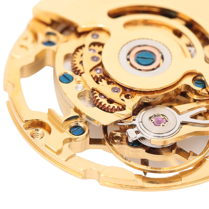 Golden 2824 Watch Movement Kit Hollow Mechanical Watch Movement Replacement