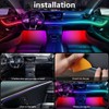 Acrylic Interior Car LED Lights with Remote and Wireless APP