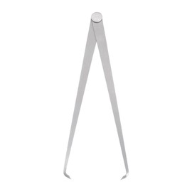 sourcing map Fixed Connection Inside Caliper 250 mm 10 Inch Stainless Steel Metal Fixed Friction Joint Inner Measurement Tool