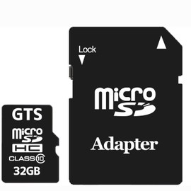 GTS Heavy Duty Micro SD Card 32GB for Dash Cam -20 to 85 °C Anti-Cut