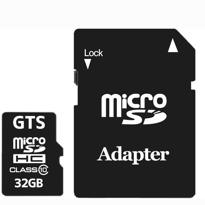 GTS Heavy Duty Micro SD Card 32GB for Dash Cam