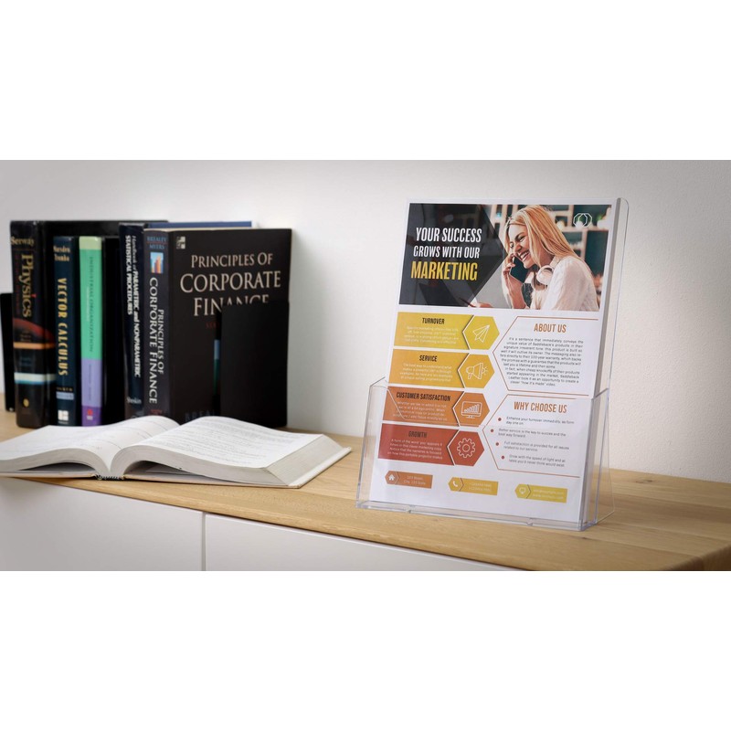 OPUS 2 Leaflet & Brochure Holder | For A4 Size