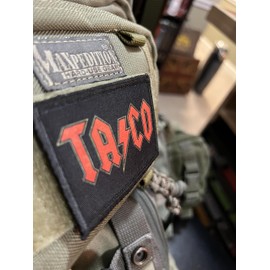 Taco Rock Star Funny Tactical Morale Patch