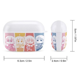 Airpods Pro 2 Case, Cute Character, Airpods Pro, 2nd Generation Case, Stylish, Airpods Cover, Sports Pro, Earphone Case, Protection, Shockproof, Dustproof, Wireless Charging Compatible, Gift