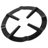 Round Stove Rack Coffee Pot Shelf Stainless Iron Black Moka