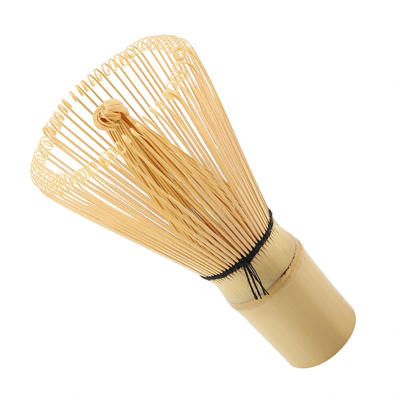 Natural Bamboo Tea Whisk Chasen Preparing Matcha Powder Brush Tool(80