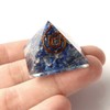 Lapis Lazuli Use orugonaitopiramiddo Popular supirityuaruguzzu Width Approx. 40 mm