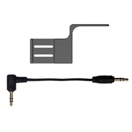 VOANZO X4 Microphone Expansion, X3/X2 Panoramic Camera Expansion Accessories, External Microphone Adapter Accessories for Ins-ta360 X4 Camera, Compatible with Microphone Stand