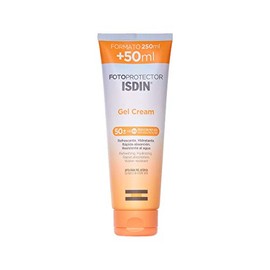 ISDIN Fotoprotector Gel Cream SPF 50+, Protector Solar Corporal refrescante e hidratante, Ideal para toda la familia, 250 ml + Fotoprotector Fusion Fl