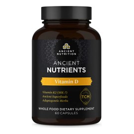 Ancient Nutrition Vitamina D 5000 Ui Caldo Hueso 60 Cápsulas