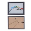 Sea Glass Birds Photo Frame 12 Birds Unique Wooden Frame