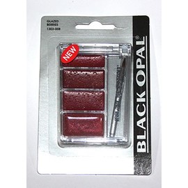 Black Opal Lipcolor Kit Palette 6.8G Glazed Berries (Shades Of Red)