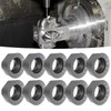10Pcs Turning Insert Carbide Round Blade Lathe Cutter Milling CNC