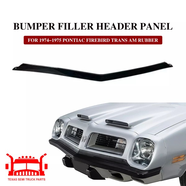 texa truck Bumper Filler Header Panel 492356 For 1974-1975 Pontiac