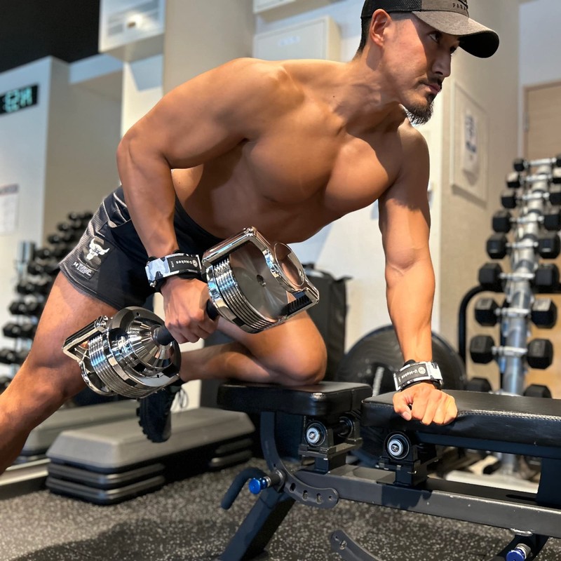 U-Makes Power Grip (Recommended by Bodybuilding Champions) Extreme, Muscle Training,