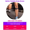 HOUSHOPE Patella Tendon Knee Strap 2 Pack, Adjustable Patellar Tendon