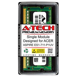 A-Tech 8GB RAM for ACER Aspire ES1-711-P1UV | DDR3 1600MHz SODIMM PC3-12800 204-Pin Non-ECC Memory Upgrade Module